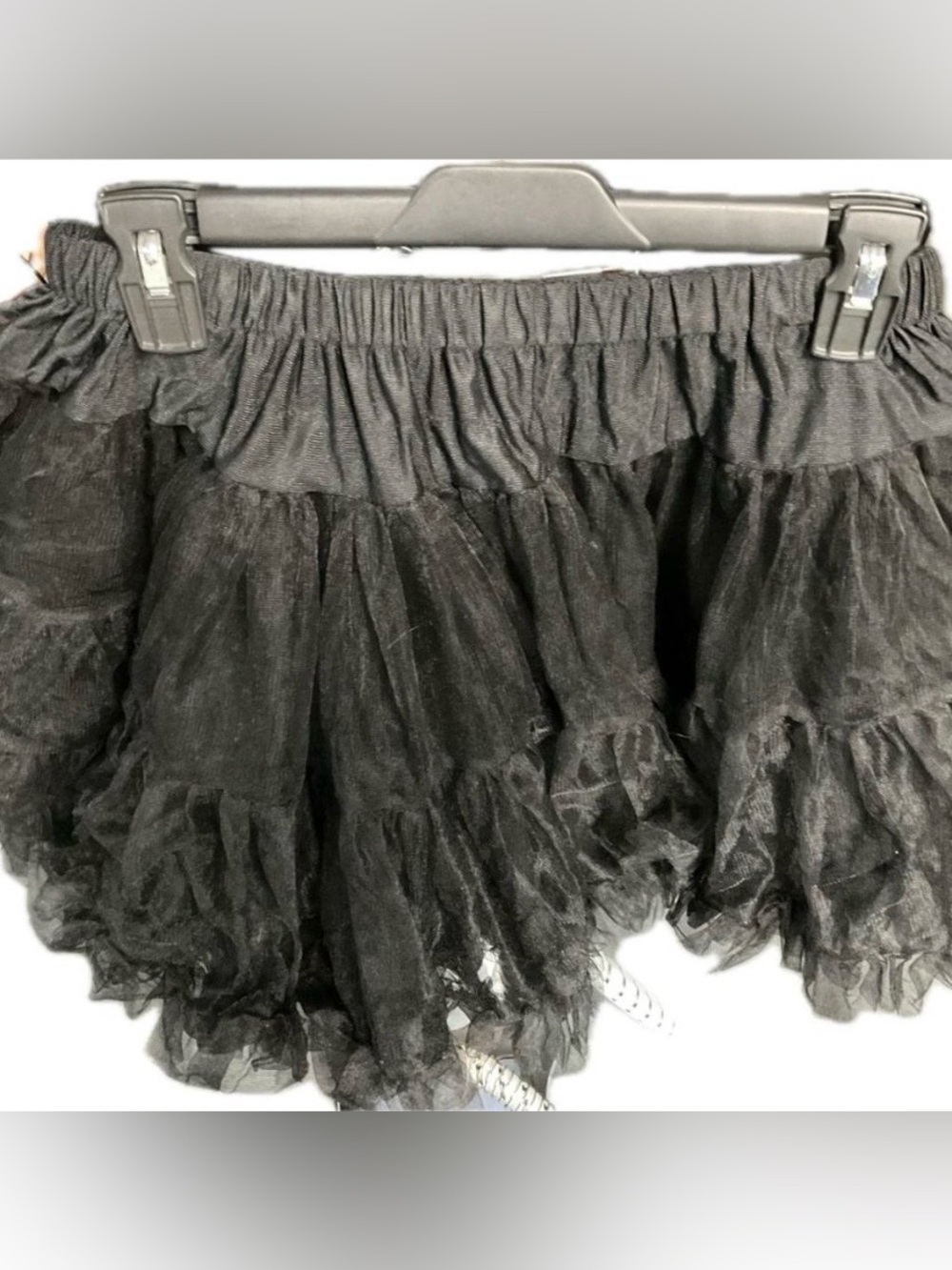 Petticoat with layers of tulle in Black